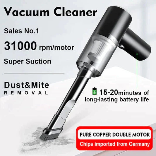 Wet & Dry Car Vacuum Cleaner - Flat 50% Off