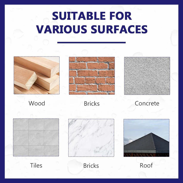 Waterproof Crack Seal Agent - Surface Repair Solution With Free Brush