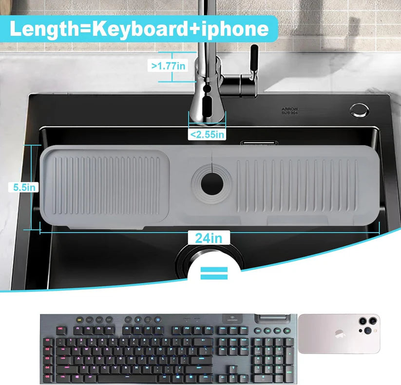 Faucet Drainer Mat