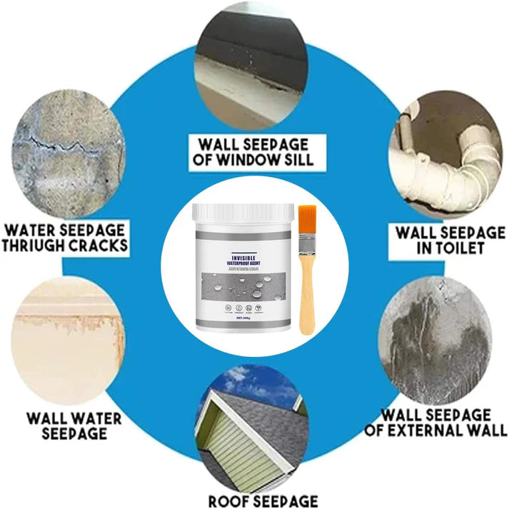 Waterproof Crack Seal Agent - Surface Repair Solution With Free Brush
