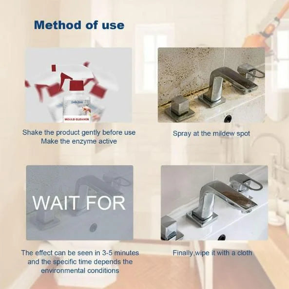 Instant Mould Removal Spray - Flat 50% Off