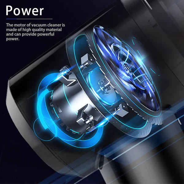 Wet & Dry Car Vacuum Cleaner - Flat 50% Off