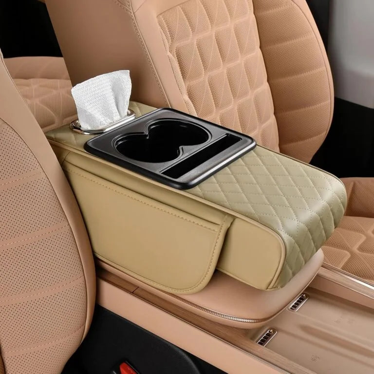 5 in 1 Universal Fit Car Armrest Console Cushion - Universal Fit For All Cars
