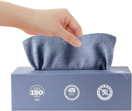 Reusable Ultra-Absorbent Multipurpose Microfiber Cloths