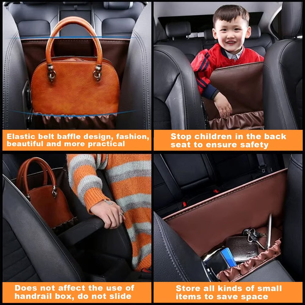Multifunctional Car Storage Organizer Bag with Attached Strips