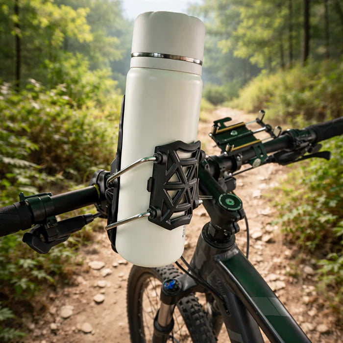 Self Adjusting Bike and Bicycle Bottle Holder - Universal Fit