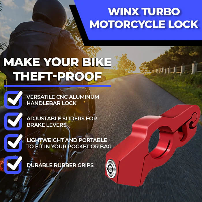 Unbreakable Heavy Metal Anti Theft Brake Lock
