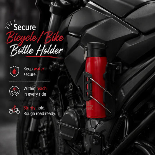 Self Adjusting Bike and Bicycle Bottle Holder - Universal Fit